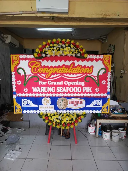 Papan Bunga Ucapan Selamat Tunggorono Kutoarjo